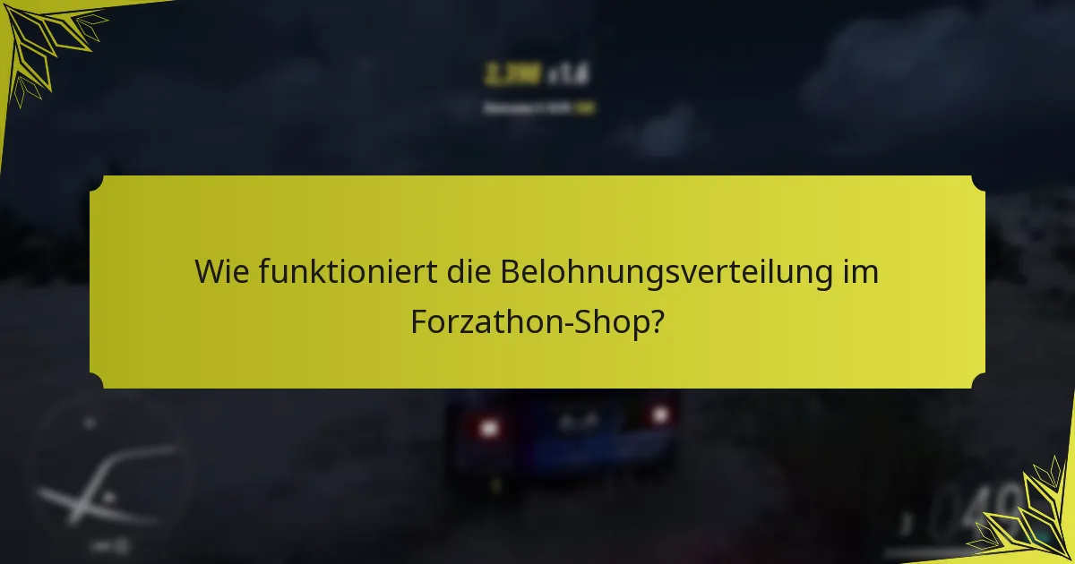 Was sind die Unterschiede zwischen Forzathon-Shops in verschiedenen Saisons?